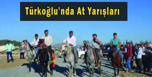 Türkoğlu’nda At Yarışları