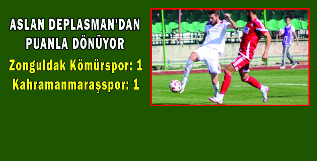 Zonguldakspor 1 Kahramanmaraşspor 1