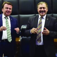 BAKAN EROĞLU’NDAN BÜYÜKŞEHİR’E ZİYARET
