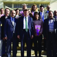 BAŞKAN ERKOÇ’TAN ÖĞRETMENLERE ZİYARET