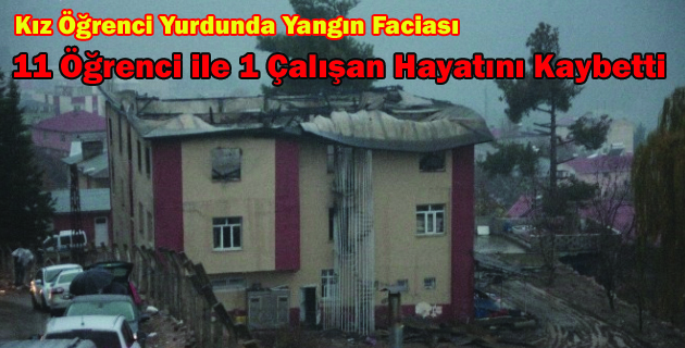 Kız Öğrenci Yurdunda Yangın Faciası
