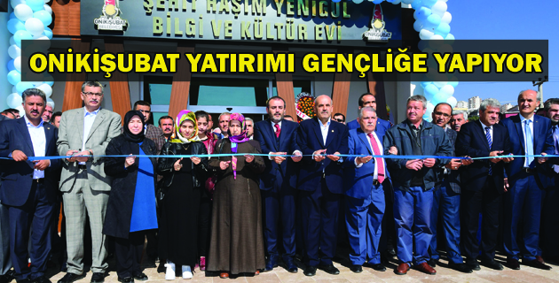 ONİKİŞUBAT BELEDİYESİ, YATIRIMI GENÇLİĞE YAPIYOR