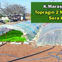 Toprağın 2 Metre Altına Sera Kurdu