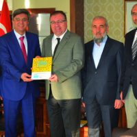 UFKA YOLCULUK EKİBİ, DULKADİROĞLU KAYMAKAMLIĞINI ZİYARET ETTİ