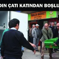 YAŞLI KADIN ÇATI KATINDAN BOŞLUĞA DÜŞTÜ