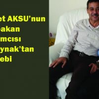 Şair Mehmet AKSU’nun Başbakan Yardımcısı Veysi Kaynak’tan talebi