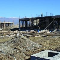 CANLI HAYVAN BORSASI İNŞAATI YÜKSELİYOR