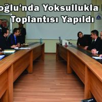 Dulkadiroğlu’nda Yoksullukla Mücadele Toplantısı Yapıldı