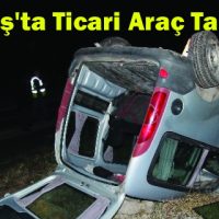 K.Maraş’ta Ticari Araç Takla Attı, 1 Kişi Yaralandı