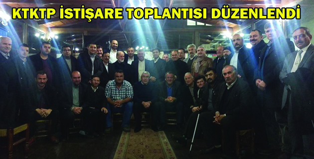 KTKTP İSTİŞARE TOPLANTISI DÜZENLENDİ