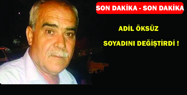 Soyadını Değiştirdi