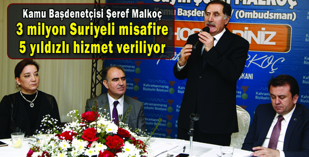 3 Milyon Suriyeli misafire 5 Yıldızlı Hizmet Veriyoruz
