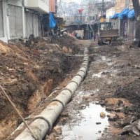 DEMİRCİLER ÇARŞISININ ALTYAPISI YENİLENDİ