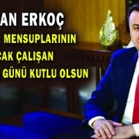 ERKOÇ’TAN 10 OCAK ÇALIŞAN GAZETECİLER GÜNÜ