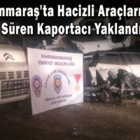 Hacizli Araçları Piyasaya Süren Kaportacı Yakalandı