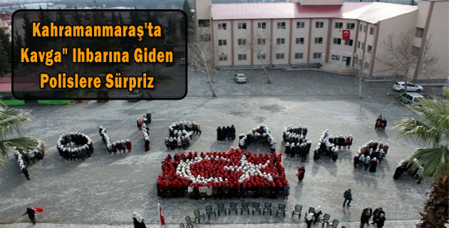 Kahramanmaraş’ta Kavga” Ihbarına Giden Polislere Sürpriz