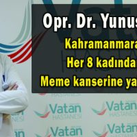 Kahramanmaraş’ta her 8 kadından 1’i meme kanserine yakalanıyor