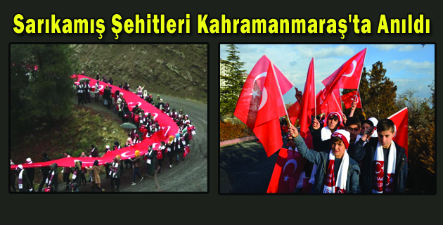 Sarıkamış Şehitleri Kahramanmaraş’ta Anıldı