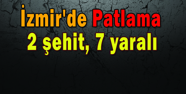 İzmir’de Adliye Önünde Patlama