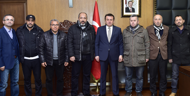 KAHRAMANMARAŞSPOR YÖNETİMİNDEN ZİYARET