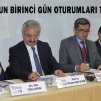 SEMPOZYUMUN BİRİNCİ GÜN OTURUMLARI TAMAMLANDI