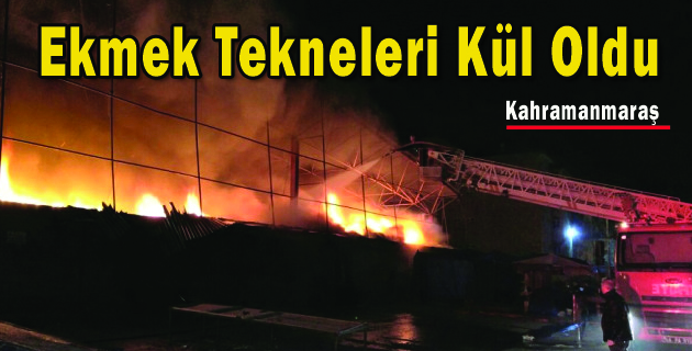 Ekmek Tekneleri Gözlerinin Önünde Kül Oldu