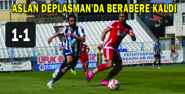 Kahramanmaraşspor 1-1 berabere kaldı