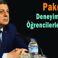 Pakdil: Deneyimlerini Öğrencilerle Paylaştı