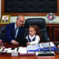BAŞKAN OKAY, GÖREVİNİ ÇİĞDEM’E DEVRETTİ