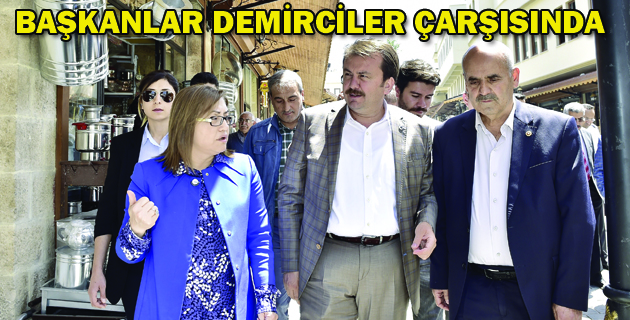 BAŞKANLAR DEMİRCİLER ÇARŞISINDA