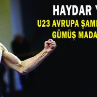 HAYDAR YAVUZ U23 AVRUPA ŞAMPİYONASINDA GÜMÜŞ MADALYA ALDI