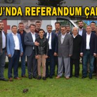 TÜRKOĞLU’NDA REFERANDUM ÇALIŞMALARI