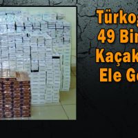 Türkoğlu’nda 49 Bin Paket Kaçak Sigara Ele Geçirildi