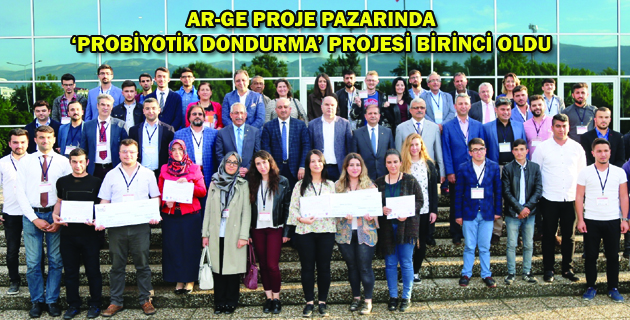 AR-GE PROJE PAZARINDA ‘PROBİYOTİK DONDURMA’ PROJESİ BİRİNCİ OLDU