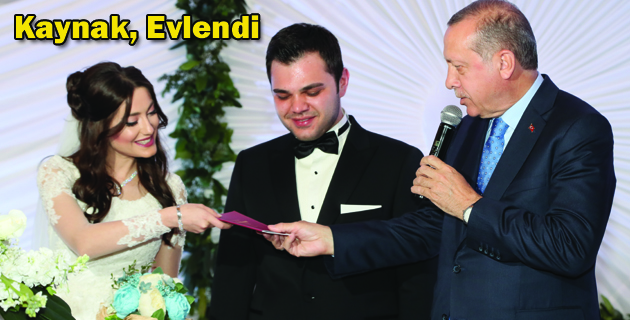 Başbakan Yardımcısı Kaynak’ın oğlu evlendi