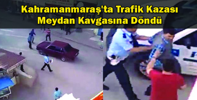 Trafik Kazası Meydan Kavgasına Döndü