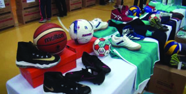 Amatör Spor Kulüplerine Malzeme Yardımı
