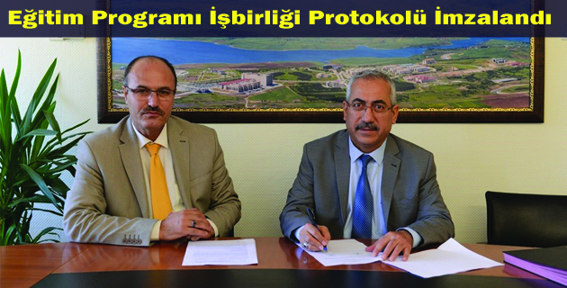 Eğitim Programı İşbirliği Protokolü İmzalandı
