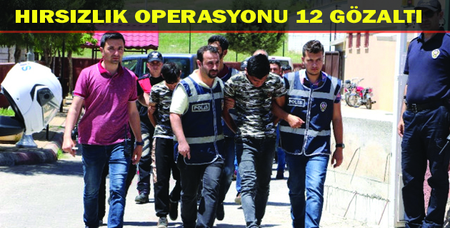 Kahramanmaraş’ta Hırsızlık Operasyonu