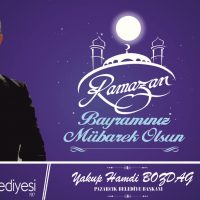 BAŞKAN BOZDAĞ’DAN RAMAZAN BAYRAMI MESAJI