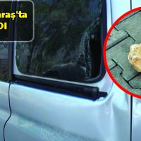 Kahramanmaraş’ta TAŞ YAĞDI