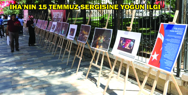 İha’nın 15 Temmuz Fotoğraf Sergisine Yoğun İlgi