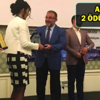 AFŞİN’E 2 ÖDÜL BİRDEN