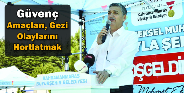 Güvenç: Amaçları, Gezi Olaylarını Hortlatmak