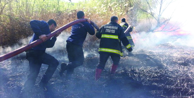 BÜYÜKŞEHİR İTFAİYESİ: İKİ AYDA 815 YANGIN