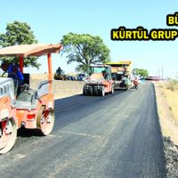 KÜRTÜL GRUP YOLUNA ASFALT