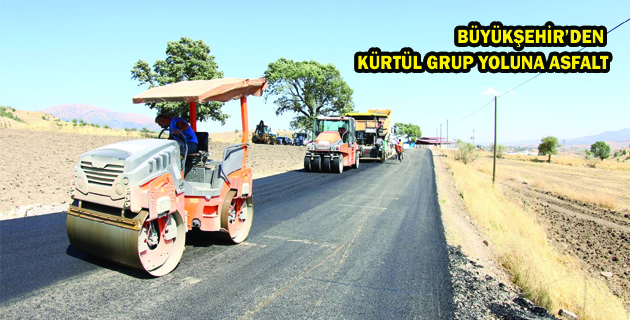 KÜRTÜL GRUP YOLUNA ASFALT