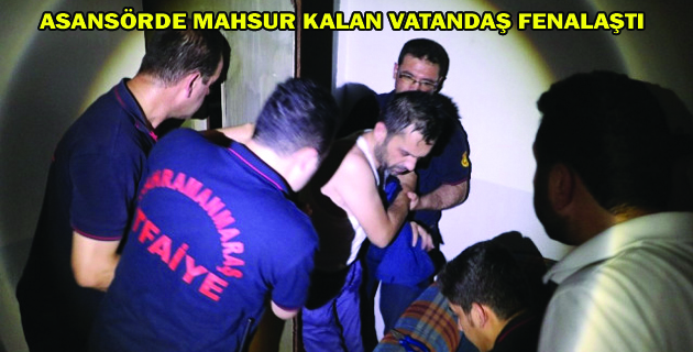 Elektrikler Gitti Asansörde Mahsur Kaldı