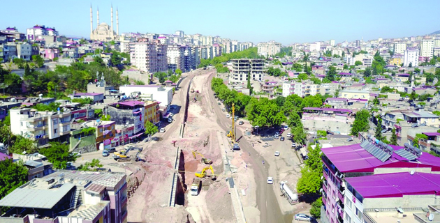 KARAMANLI KAVŞAK ÇALIŞMALARI DEVAM EDİYOR