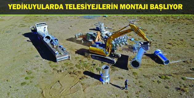 YEDİKUYULAR’DA ÇALIŞMALAR SÜRÜYOR